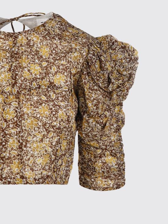 26SS 이자벨마랑에뚜왈 블라우스 T0831FAD1J14E 67KI Brown - ISABEL MARANT ETOILE
