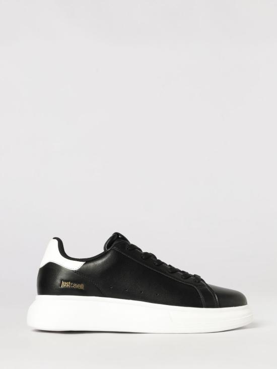 26SS 저스트까발리 스니커즈 80QA3SBGZPC20 899 Black