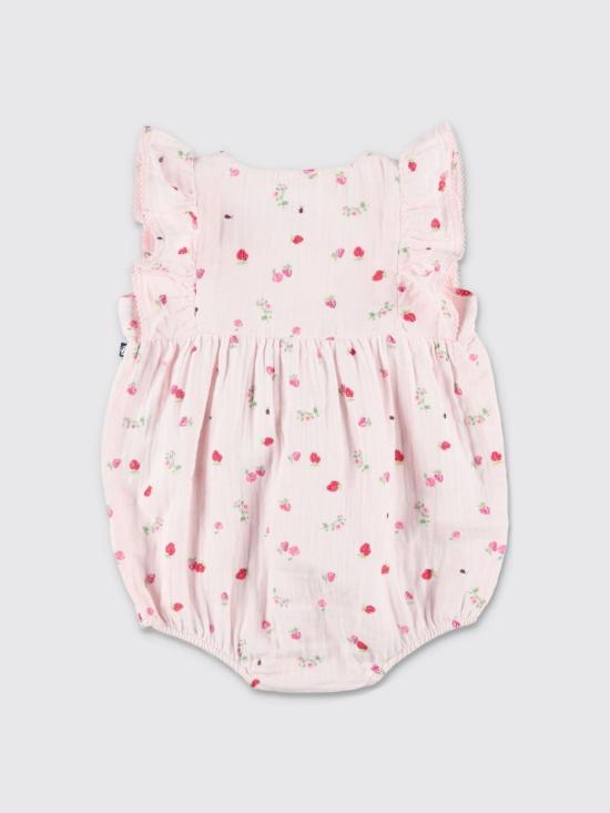 26SS [키즈] 쁘띠바또 오버롤 A0F15 01 Pink - PETIT BATEAU