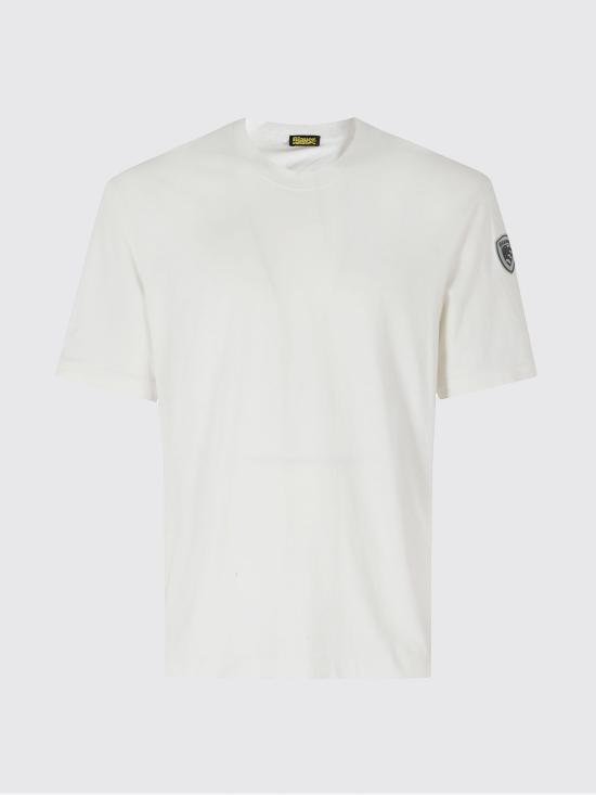 26SS 블라우어 반팔 티셔츠 26SBLUH02068007439 102 White - BLAUER
