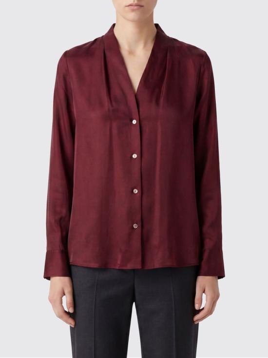 26SS 포르테포르테 블라우스 14859MYSHIRT 2504 Ruby