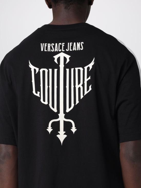 26SS 베르사체 반팔 티셔츠 80GAHT07CJ00T 899 Black - VERSACE