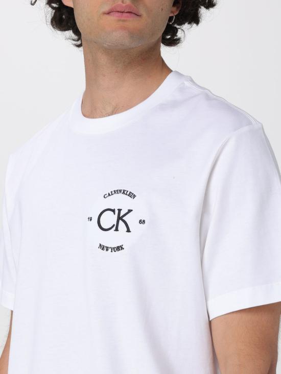 26SS 캘빈클라인 반팔 티셔츠 LV04RE825G YAF White - CALVIN KLEIN