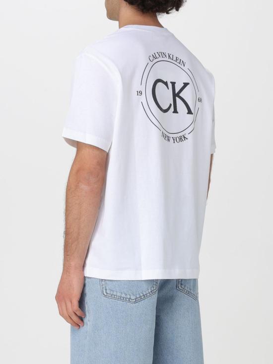 26SS 캘빈클라인 반팔 티셔츠 LV04RE825G YAF White - CALVIN KLEIN