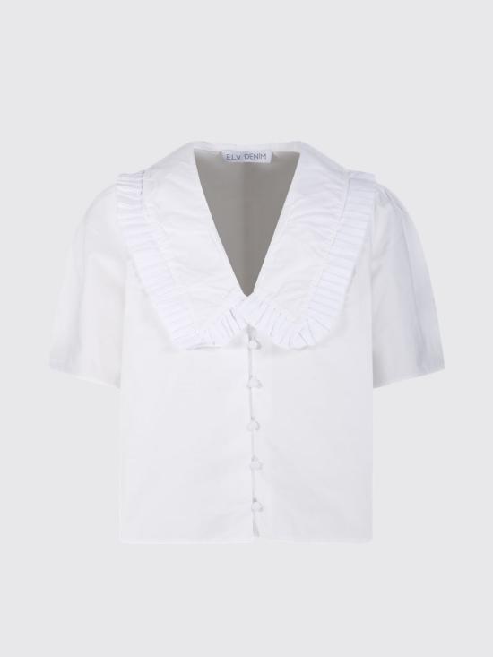 26SS 이엘브이 데님 블라우스 210920510 White - E.L.V. DENIM