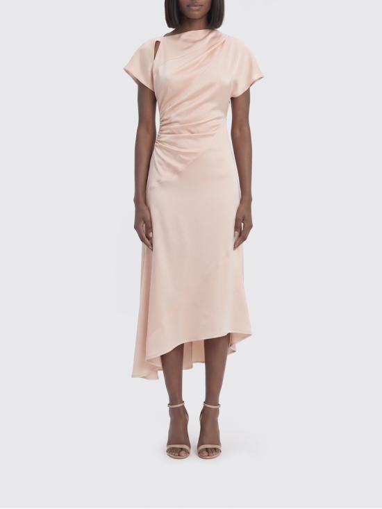 26SS 빅토리아 베컴 롱 원피스 1226WDR007294B 9807 Salmon