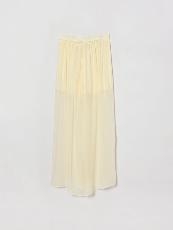 26SS [키즈] 알베르타 페레티 스트레이트 팬츠 R1G4027140 0035 Butter - ALBERTA FERRETTI