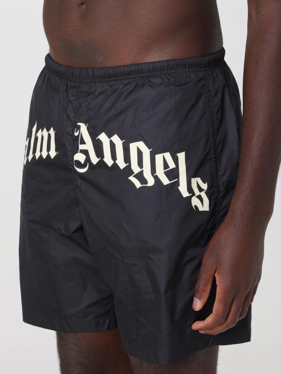 26SS 팜앤젤스 스윔팬츠 PMFD018S26FAB001 1003 Black - PALM ANGELS