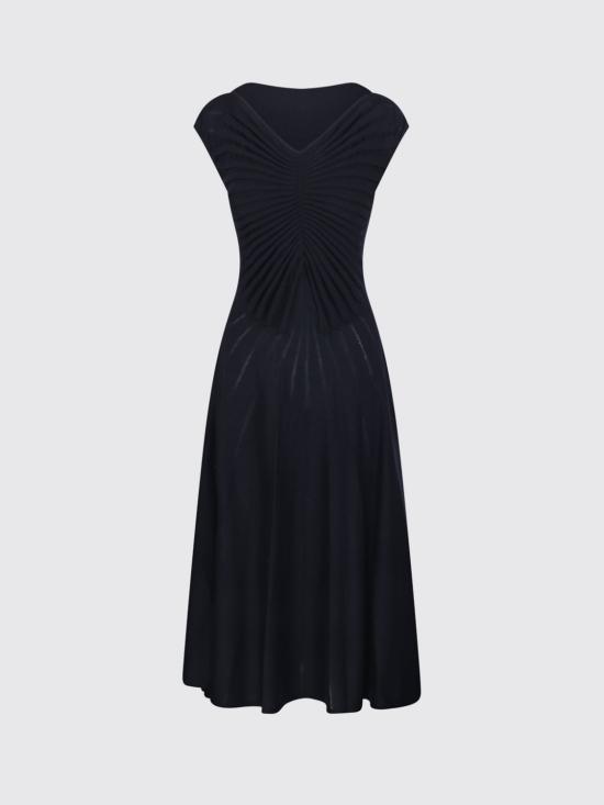 26SS 알라이아 롱 원피스 AA9R2861K162C 537 Black - ALAIA