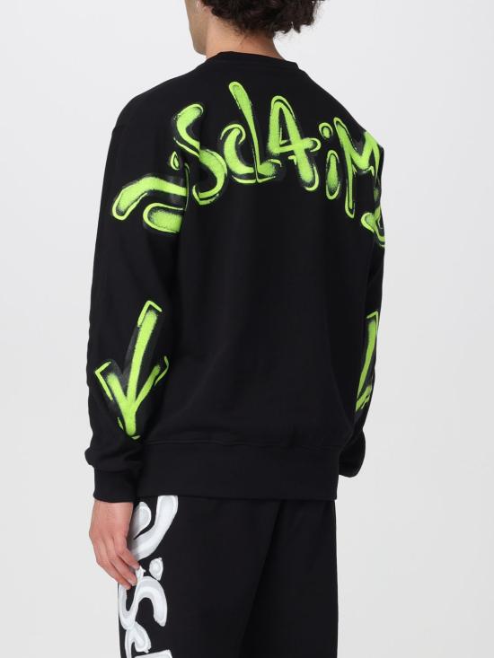 26SS 디스클레이머 긴팔 티셔츠 55402 NERO ST G FLUO Black - DISCLAIMER