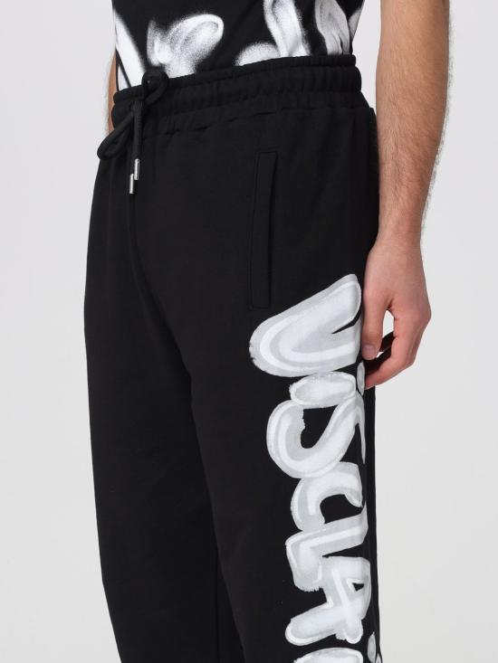 26SS 디스클레이머 트레이닝/조거 팬츠 55404 NERO ST BIANCA Black - DISCLAIMER
