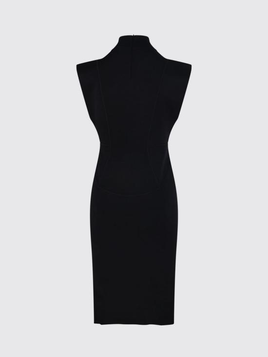 26SS 알라이아 미디 원피스 AA9R3037K193C 995 Black - ALAIA