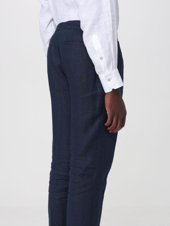 26SS 키톤 스트레이트 팬츠 UPN01H096900100 BLU NAVY Blue - KITON