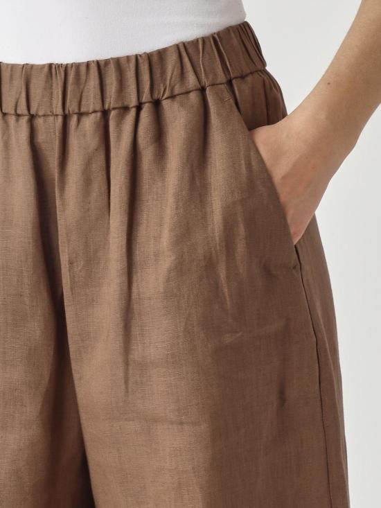 26SS 막스마라 팔라초 팬츠 2616131028600 008 Tobacco - MAX MARA