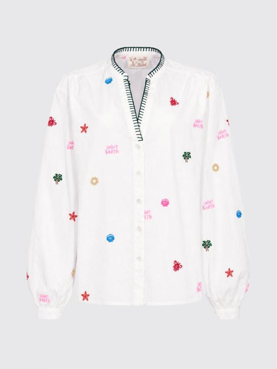 26SS 세인트바쓰 셔츠 LIO0001 00429L White - MC2 SAINT BARTH