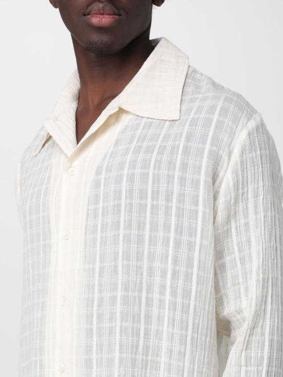 26SS 세퍼 긴팔 셔츠 MSS25IGNACIOCLO CLOUD WHITE CHECK White - SEFR