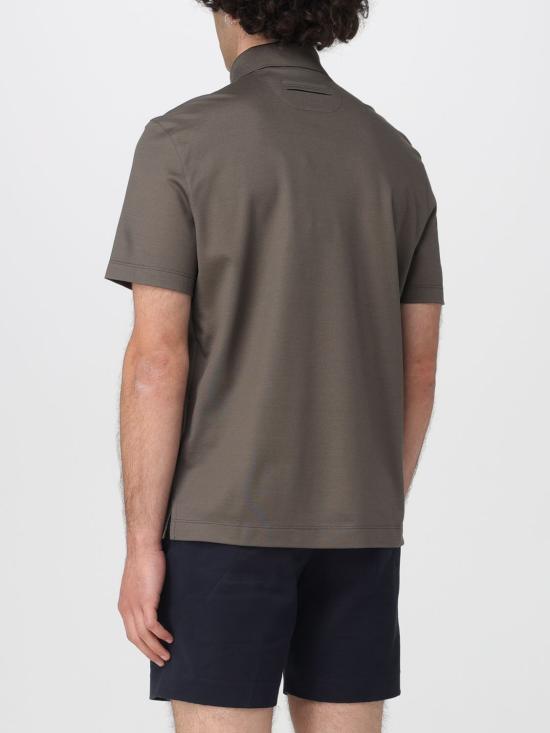 26SS 에르메네질도제냐 폴로 티셔츠 RUH348A3H794 N07 Green - ERMENEGILDO ZEGNA