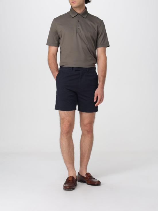 26SS 에르메네질도제냐 폴로 티셔츠 RUH348A3H794 N07 Green - ERMENEGILDO ZEGNA