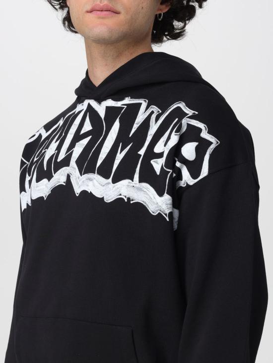 26SS 디스클레이머 후드 티셔츠 26EDS55421 NER Black - DISCLAIMER