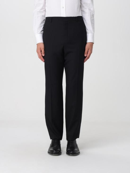 26SS 생로랑 스트레이트 팬츠 856459Y405W 1000 Black