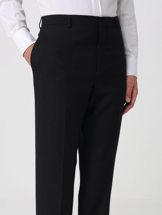26SS 생로랑 스트레이트 팬츠 856459Y405W 1000 Black - SAINT LAURENT