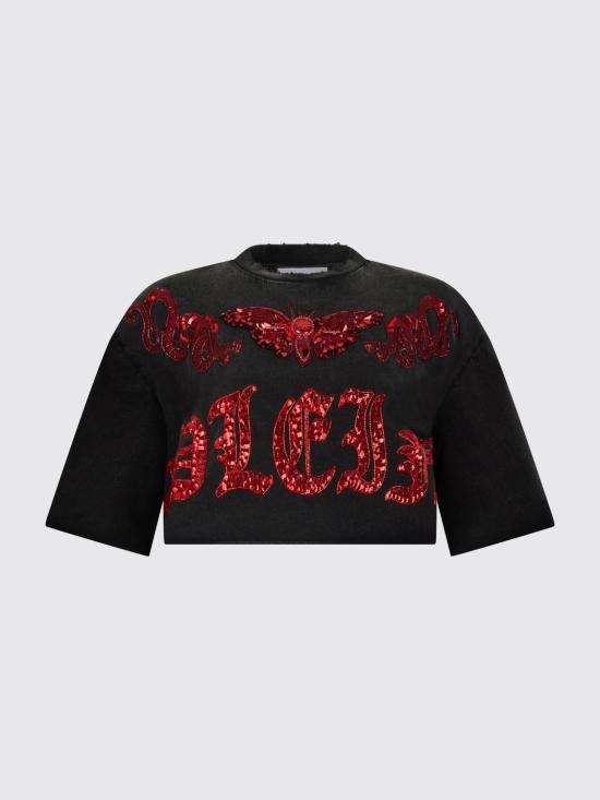 26SS 필립 플레인 반팔 티셔츠 SAFCWTK3870PTE004N 02 Black - PHILIPP PLEIN