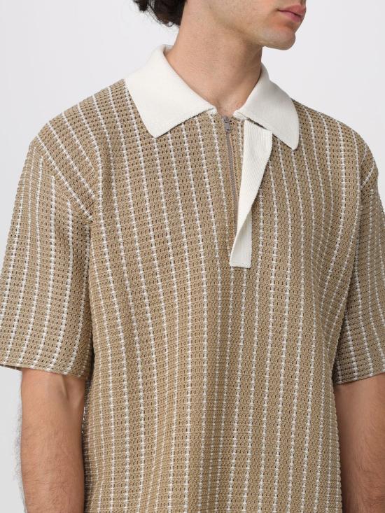 26SS 질샌더 폴로 티셔츠 J22GL0131J15467 291 Beige - JIL SANDER
