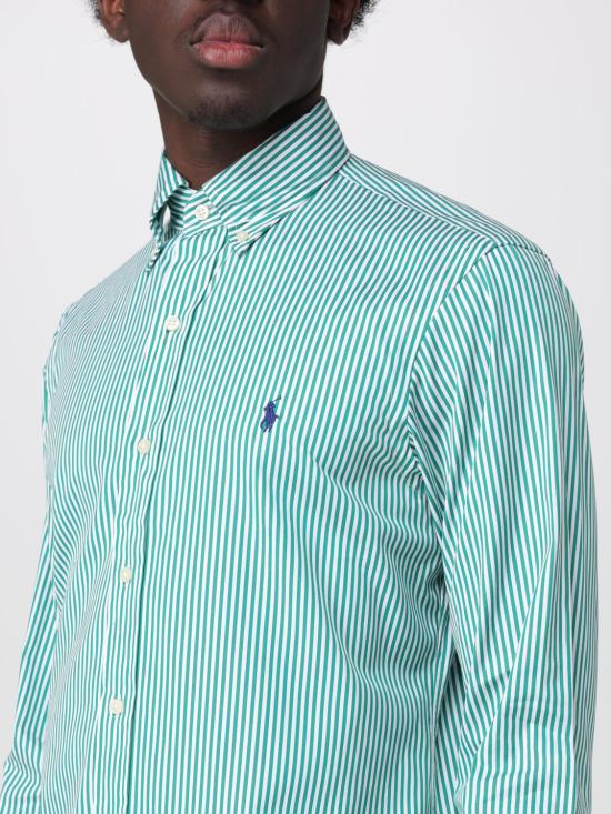 26SS 폴로 랄프로렌 긴팔 셔츠 710B15661 001 Green - POLO RALPH LAUREN