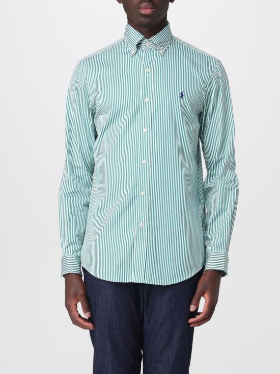 26SS 폴로 랄프로렌 긴팔 셔츠 710B15661 001 Green