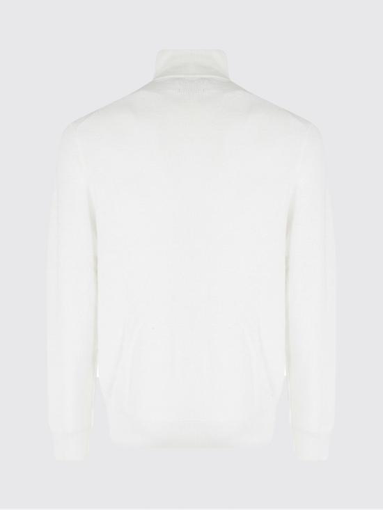 26SS 폴로 랄프로렌 집업 니트 710932304 502 White - POLO RALPH LAUREN