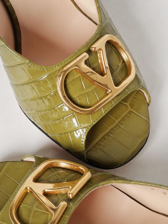 26SS 발렌티노 가라바니 힐/펌프스 W0S0NW6LUR 03D Green - VALENTINO GARAVANI
