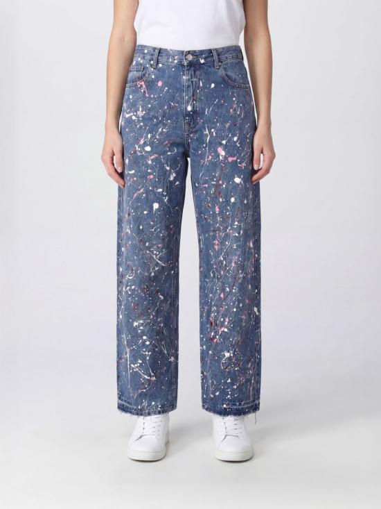 26SS 이엘브이 데님 데님 팬츠 10202420430 LIGHT BLUE MULTIPINK LIGHT Blue