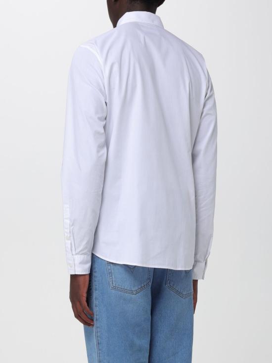 26SS 베르사체 긴팔 셔츠 80GALCS1CNY17 G03 White - VERSACE