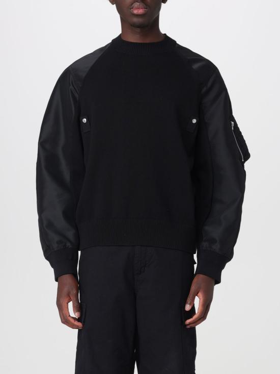 26SS 사카이 스웨터 2603941M 001 Black