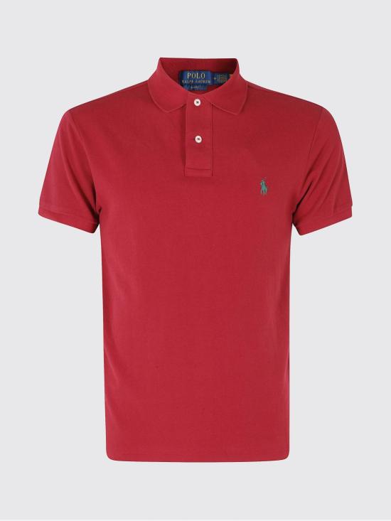 26SS 폴로 랄프로렌 폴로 티셔츠 710536856 501 Red - POLO RALPH LAUREN