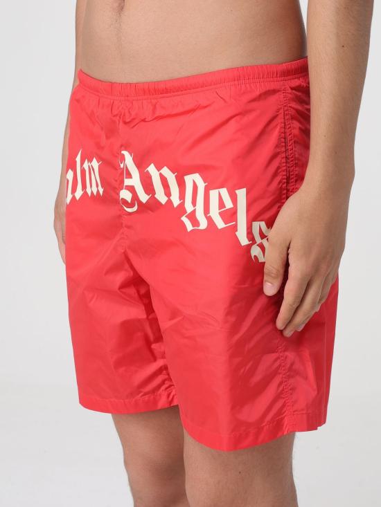 26SS 팜앤젤스 스윔팬츠 PMFD018S26FAB001 2503 Red - PALM ANGELS