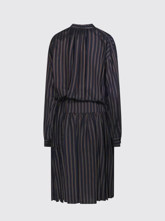26SS 드리스 반 노튼 미디 원피스 0110503276 509 Blue - DRIES VAN NOTEN