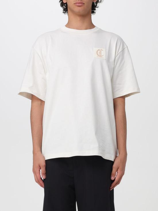 26SS 저스트까발리 반팔 티셔츠 80OAHT05CJ518 004 White