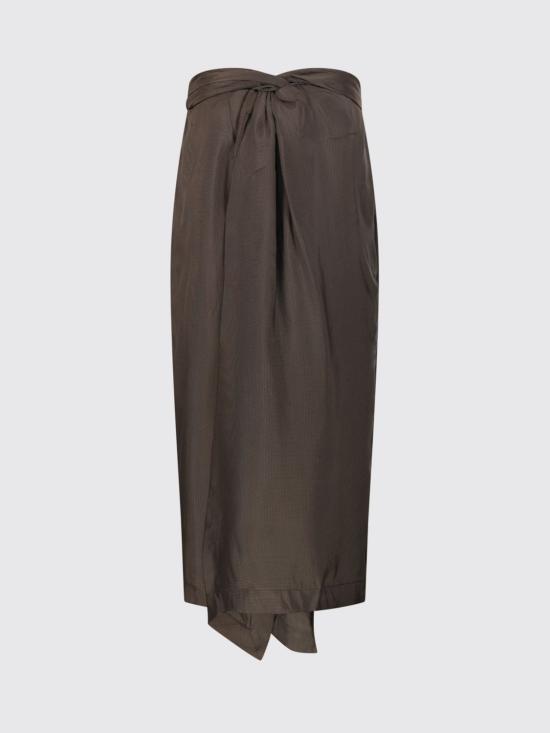 26SS 로에 롱 스커트 41932118 249 Brown - ROHE