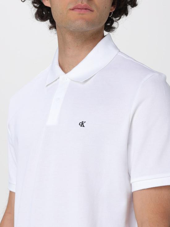 26SS 캘빈클라인 폴로 티셔츠 LV040EM269 YAF White - CALVIN KLEIN