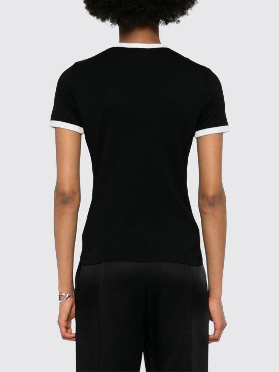 26SS 쿠레쥬 반팔 티셔츠 VESJT020JS0070 9901 Black - COURREGES