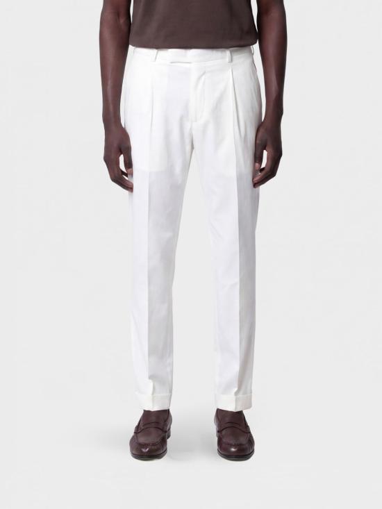 26SS 피티토리노 스트레이트 팬츠 CORSZAZ40FWDSD80 0010 White 1