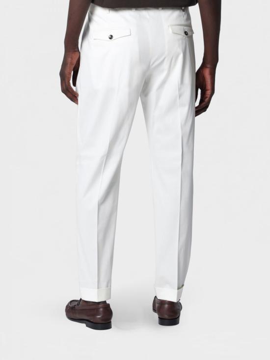 26SS 피티토리노 스트레이트 팬츠 CORSZAZ40FWDSD80 0010 White 1 - PT TORINO