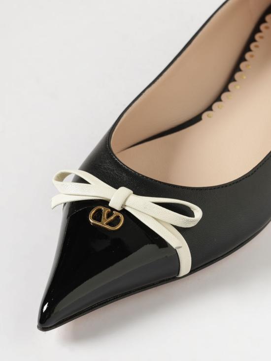 26SS 발렌티노 가라바니 플랫 슈즈 7W2S0MC9DAL 790 Black - VALENTINO GARAVANI