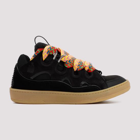 26FW 랑방 스니커즈 FUSKDK12DRA3P26 10 BLACK - LANVIN