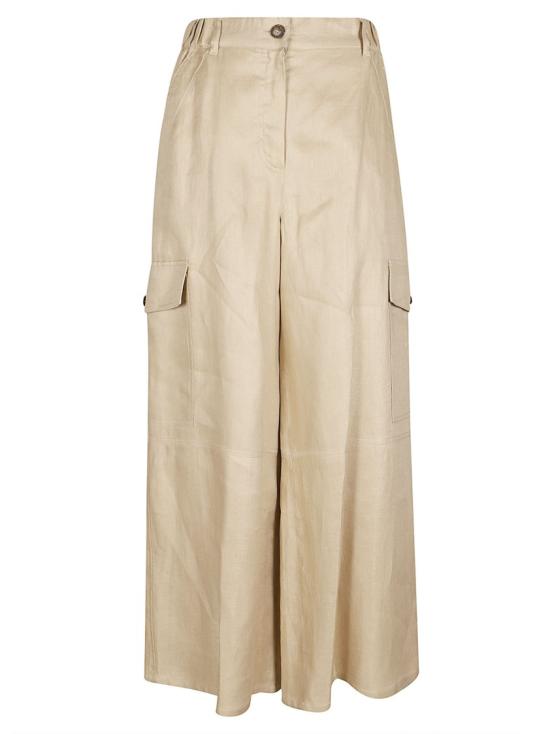 26SS 막스마라 팔라초 팬츠 2615131033600 001 Neutrals