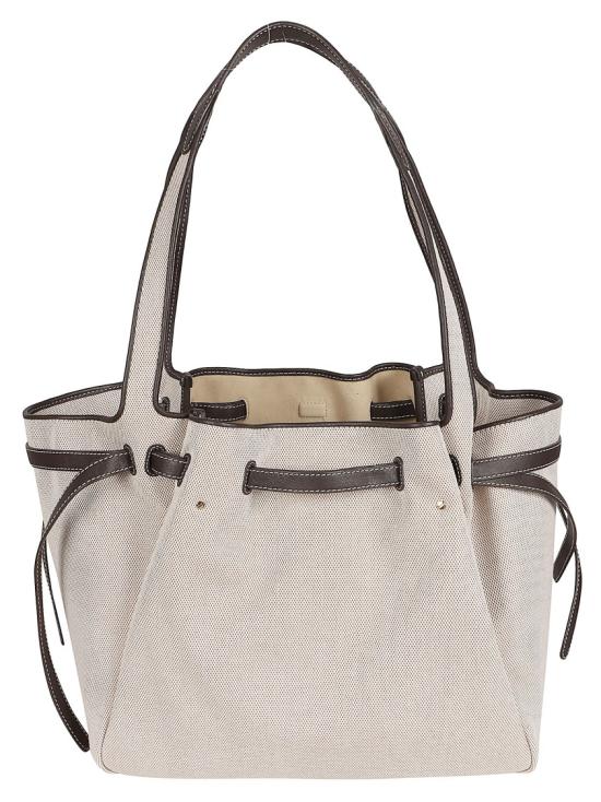26SS 토리버치 로미 캔버스 토트백 178714 960 White - TORY BURCH