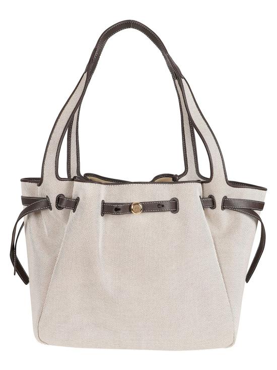 26SS 토리버치 로미 캔버스 토트백 178714 960 White
