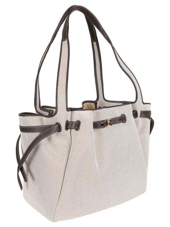 26SS 토리버치 로미 캔버스 토트백 178714 960 White - TORY BURCH