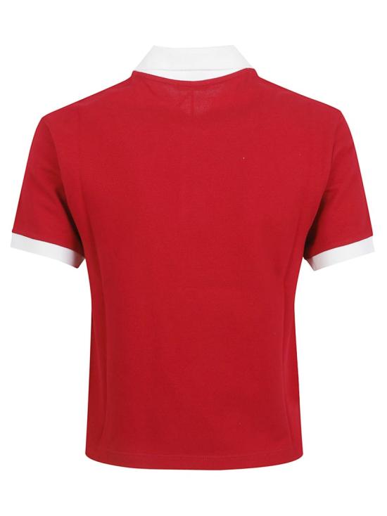 26SS 베르사체 폴로 티셔츠 10242351A176812RC90 Red - VERSACE